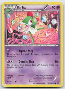 Kirlia RC9/RC25 Holo Legendary Treasures: Radiant Collection Pokemon Holo HP - Image 1