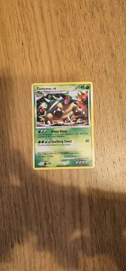 Pokemon Torterra Platinum Non Holo Rare Card 39/127 Near Mint Condition - Image 2