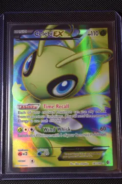 Celebi EX - 141/149 - Pokemon Boundaries Crossed Black White Full Art Card - Image 1