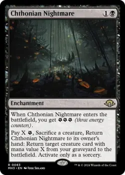 ~ Chthonian Nightmare ~ NM Foil ~ Modern Horizons 3 ~ MTG ~ - Image 1