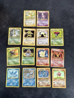 Original Pokemon Trading Cards Holo Star Collectible RARE - Image 1