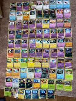 Pokemon Card LOT Childhood Collection - about 87 cards - Image 1