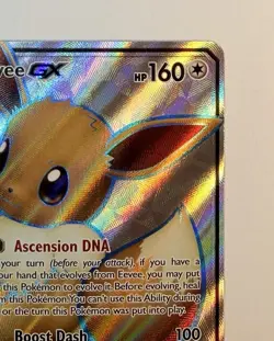 Eevee GX - SM242 - SM Black Star Promo Holo Pokemon Card - NM - Image 4