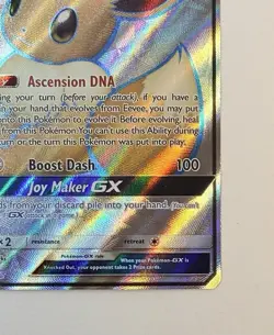 Eevee GX - SM242 - SM Black Star Promo Holo Pokemon Card - NM - Image 5