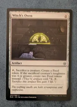 MTG Throne of Eldraine Uncommon WITCH'S OVEN NM - Image 1