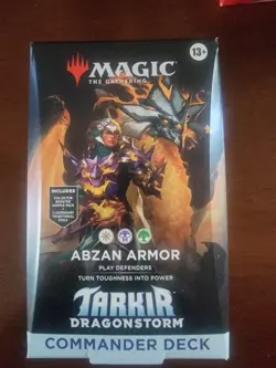 Abzan Armor - Commander Deck - Tarkir Dragonstorm - TDM - MTG - Brand New Sealed - Image 1