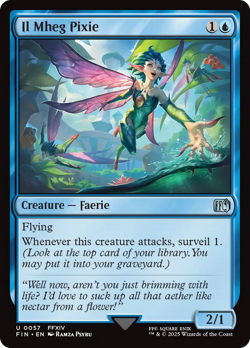 Il Mheg Pixie (FOIL) x1 - MTG Final Fantasy FIN #57 - Image 1