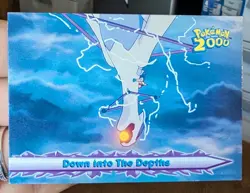 Pokemon Down into The Depths #58 - Topps Pokemon 2000 Movie - Image 1