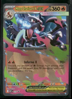 Mega Charizard X ex 029 Holo P ME: Mega Evolution Promo NM/M Pokemon - Image 1