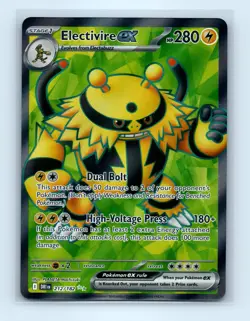 Pokemon tcg SV10: Destined Rivals Electivire ex Near Mint or Better - Image 1