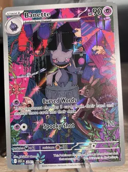 Pokemon Banette SV05: Shrouded Fable Full Art Holo Illustration Rare 234/217 - Image 1
