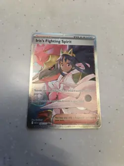 Iris's Fighting Spirit 292 / 217 SIR Pokemon Ascended Heroes NM FRESH PULL - Image 1
