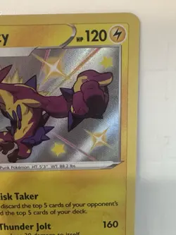 SV042/SV122 Shining Fates Toxicity SHINY Holo Rare Pokemon NM - Image 3