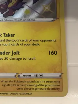 SV042/SV122 Shining Fates Toxicity SHINY Holo Rare Pokemon NM - Image 5