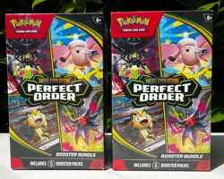 2 x Pokemon Perfect Order Booster Bundle - sealed - quick ship - no reserve - Image 1