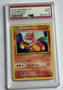 2016 Pokemon XY Charemleon Evolutions Mint 9 - Image 1