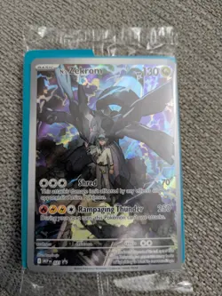 Pokemon TCG Ascended Heroes ETB N’s Zekrom 031 Black Star Promo SEALED - Image 2