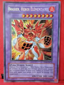 CARTE Yu-Gi-Oh ! Brasier Heros Elemantaire " PP02 - FR010 - Image 1