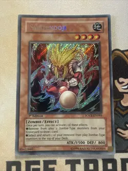 Shutendoji - SOVR-EN095 - Secret Rare - 1st Edition - Yugioh NM - Image 2