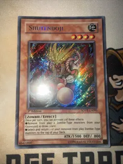Shutendoji - SOVR-EN095 - Secret Rare - 1st Edition - Yugioh NM - Image 3