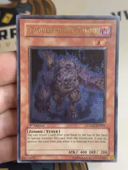 Plaguespreader Zombie CSOC-EN031 Ultimate Rare 1st Edition YuGiOh! NM EURO - Image 2