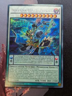 YuGiOh Nirvana High Paladin Secret Rare 1st Edition TDIL-EN046 - NM - Image 1