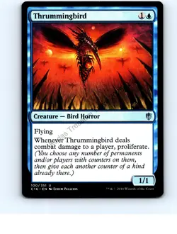 Thrummingbird #100 Uncommon Commander 2016 MTG NP Near Mint or Better - Image 1