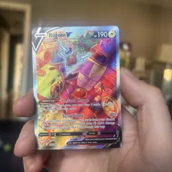 Pokemon Card - Rotom V 177/196 Lost Origin Alternate Art - NM - Image 1