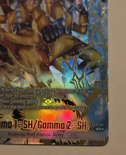 Gamma 1 : SH/Gamma 2 FB09-051 Alternate Art Dual Evolution Dragon Ball Card ENG - Image 3