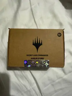 MTG Secret Lair Commander Deck: Goblin Storm Sealed In Hand Magic The Gathering - Image 1