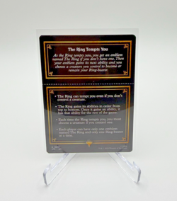 Magic: The Gathering LTR - The Ring HELPER TOKEN #0013 - Image 2