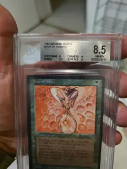 1993 MTG Arabian Nights Drop of Honey Magic the Gathering BGS 8.5 Near-Mint+ - Image 4