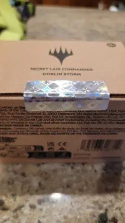 🔥🔥 Magic The Gathering Secret Lair Commander Deck Goblin Storm MTG IN HAND - Image 2