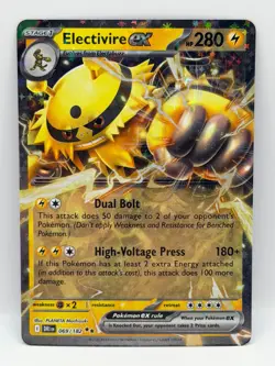 Electivire ex 069/182 Destined Rivals NM Ultra Rare Holo Pokemon TCG - Image 1