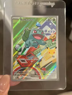 Pokemon First Partner Illustration Collection Series 1 Kanto Gen 1 Starters Set - Image 3