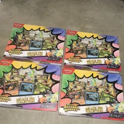 Pokemon TCG Mega Evolution Ascended Heroes Deluxe Pin Collection Box Lot 4 - Image 1