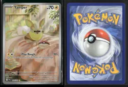 Yamper 099/094 Illustration Rare Phantasmal Flames Pokemon NM/M - Image 3
