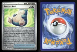 Snorlax Doll 175/182 UC Paradox Rift Reverse Holo NM/M Pokemon - Image 3
