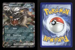 Mabosstiff ex 086 Holo Scarlet & Violet Promo NM/M Pokemon - Image 3