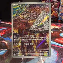 Pokemon Drowzee 210/198 SV01 Scarlet & Violet Illustration Rare Full Art Holo - Image 1