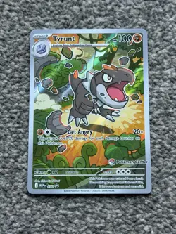 Pokemon TCG Tyrunt 070 Perfect Order Pokemon Center Promo - Image 1