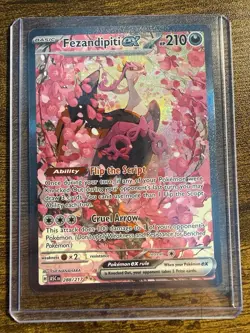 Pokemon TCG Fezandipiti EX 288/217 Special Illustration Rare Holo ASC EN - Image 1