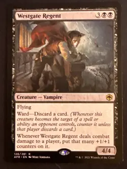 1x Westgate Regent (126) Adventures in the Forgotten Realms LP MTG Magic x1 MKE - Image 1