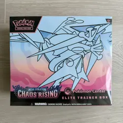 Pokemon Chaos Rising Pokemon Center Elite Trainer Box PKC ETB Sealed - IN HAND ✅ - Image 1