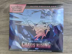 Pokemon TCG: Chaos Rising Elite Trainer Box (ETB). New & Factory Sealed. - Image 1