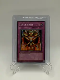 Yu-Gi-Oh! Jar Of Greed SKE-047 UNLIMITED 1996 - Lightly Played - Image 1