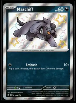 Maschiff - 071 Holo SV: Scarlet & Violet Promo Cards NM - Image 1
