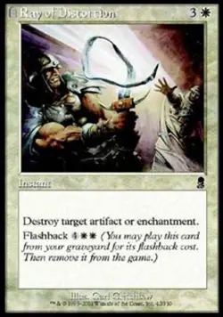 Ray of Distortion -Foil Medium Play MTG Odyssey - Image 1