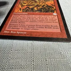 Goblin Bomb Weatherlight LP MTG Magic the Gathering - Image 3