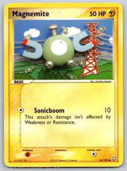Magnemite 66/109 Common Team Rocket Returns Pokemon MP - Image 1